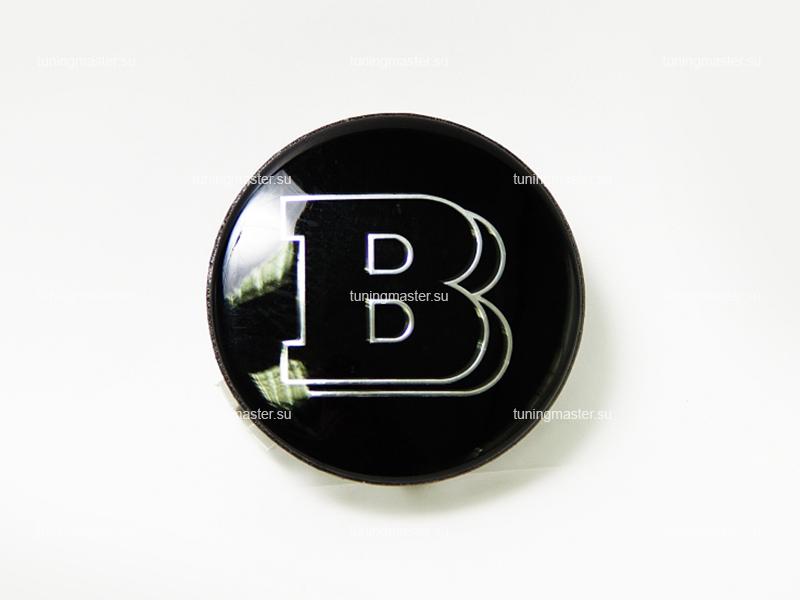Заглушка колесных дисков Mersedes Benz с логотипом Brabus (4шт.)