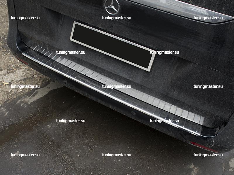 Накладка на задний бампер Mercedes Benz Vito W 447
