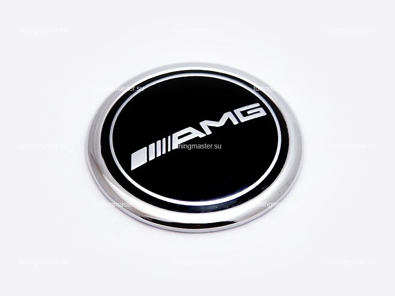 Эмблема на багажник Mercedes Benz AMG Black