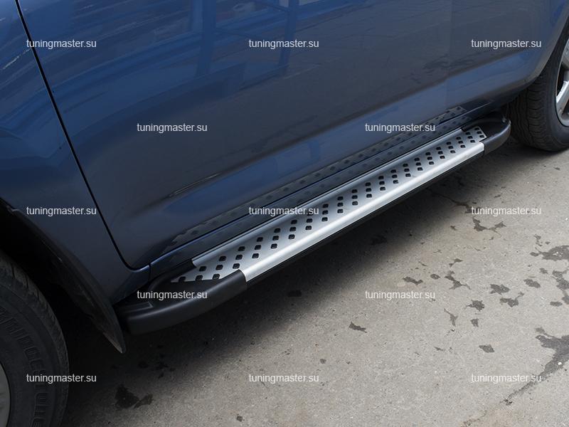 Пороги Toyota RAV4 алюминиевый профиль