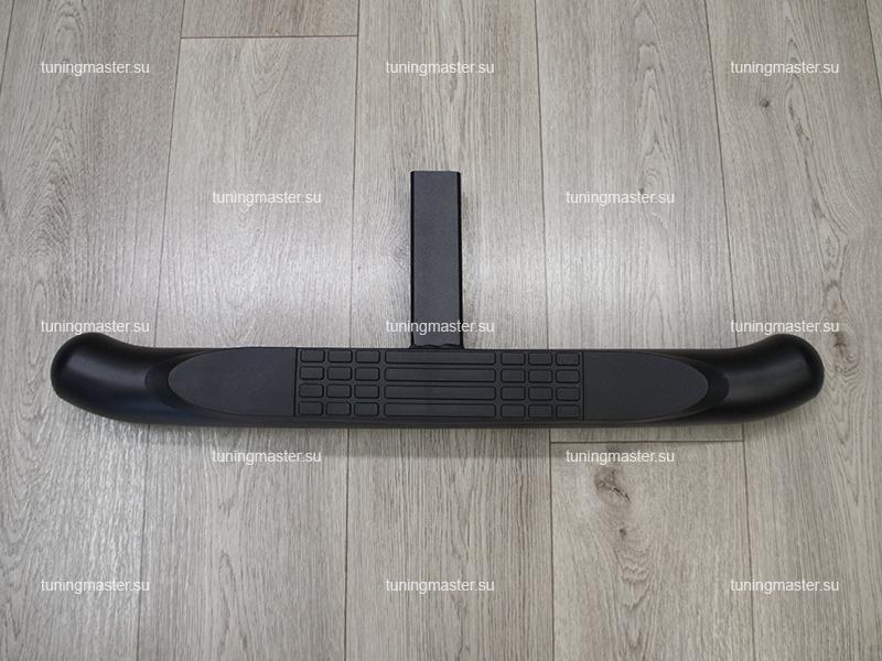 Задняя подножка в фаркоп 50х50 универсальная (черная) 11 Задняя подножка в фаркоп 50х50 универсальная (черная)