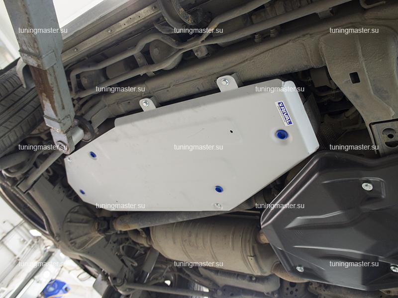 Защита топливного бака Toyota Land Cruiser 200 (алюминиевая)