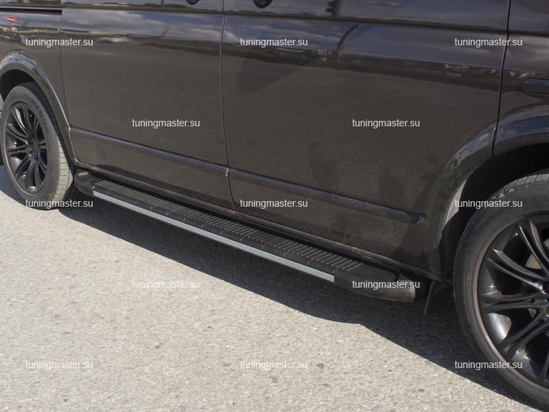Пороги алюминиевые VolksWagen Transporter T4 (Onyx)