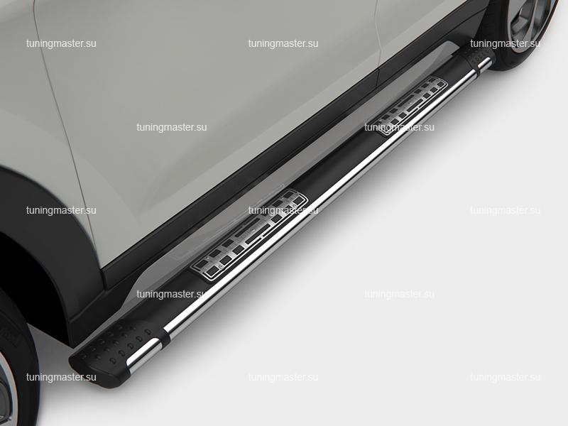 Пороги на авто алюминиевые (Emerald Black) Canotomotiv Пороги на авто алюминиевые (Emerald Black) Canotomotiv