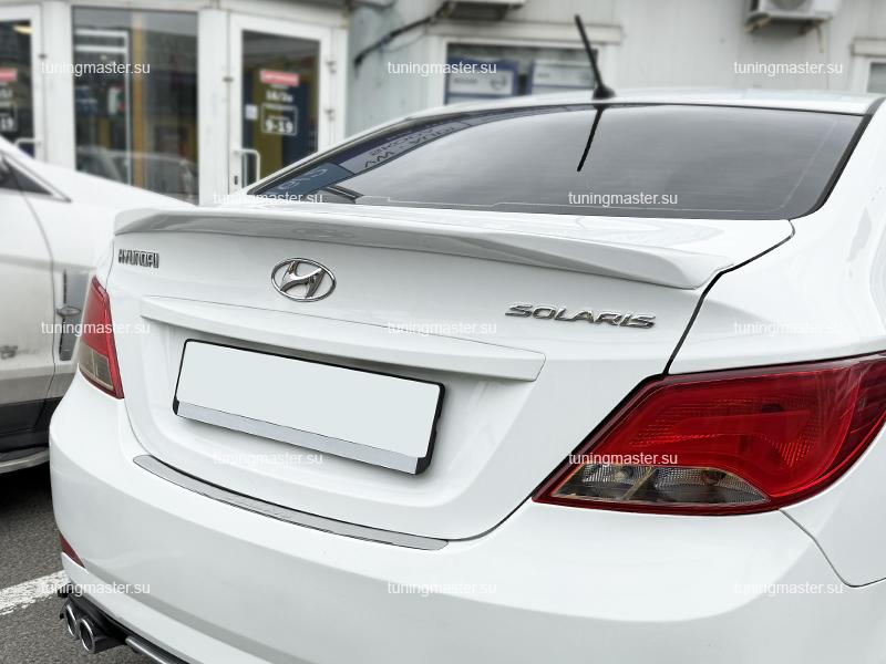 Спойлер на крышку багажника Hyundai Solaris Спойлер на крышку багажника Hyundai Solaris