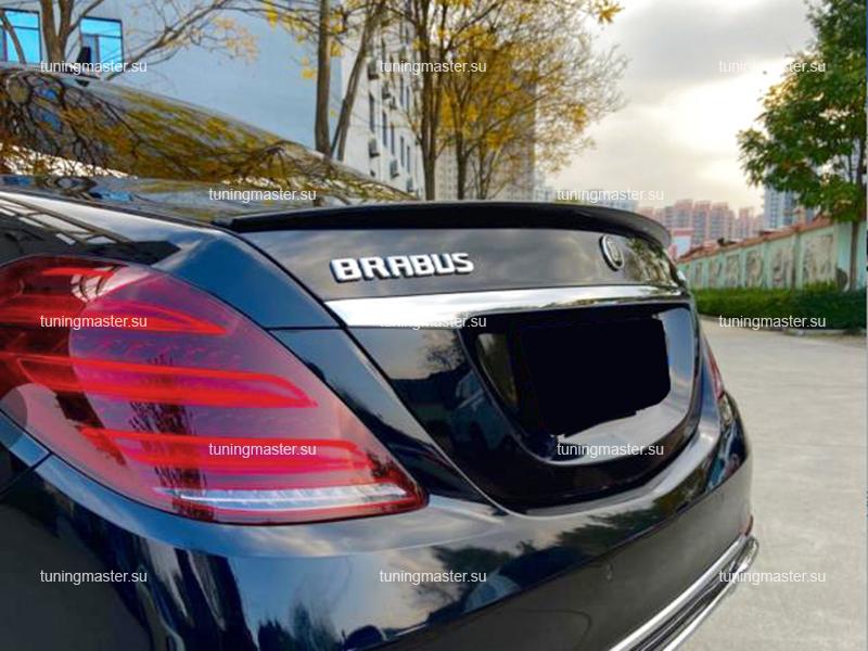 Спойлер на крышку багажника Mercedes Benz S-Class W222 BRABUS