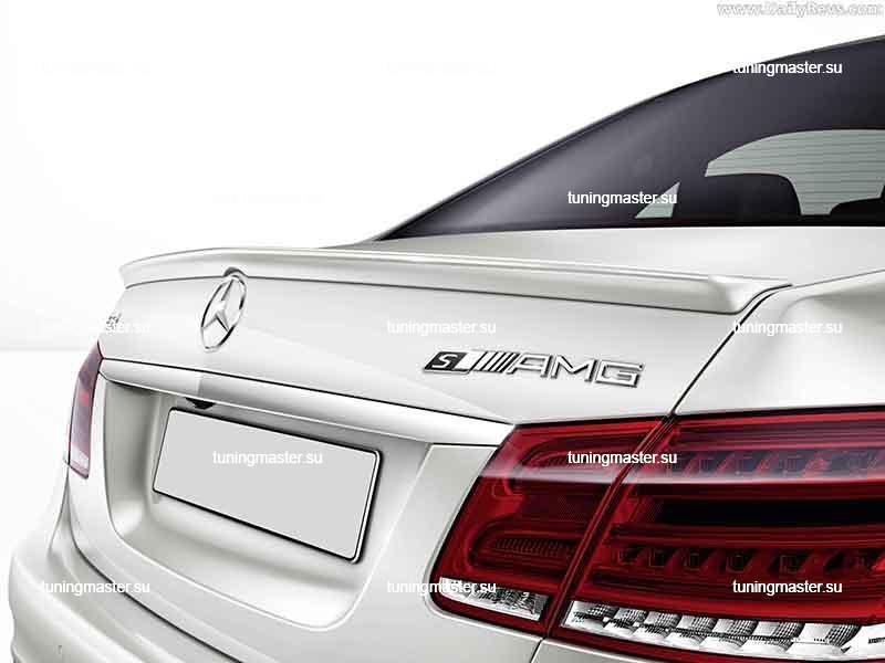 Спойлер на крышку багажника Mercedes Benz E-Class W212 AMG Style