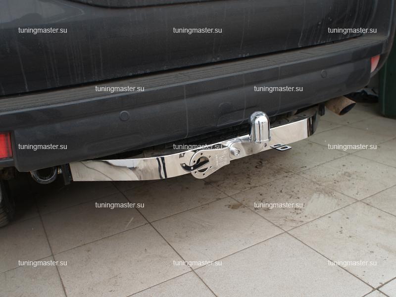Фаркоп Toyota Land Cruiser Prado 150 с хром накладкой Фаркоп Toyota Land Cruiser Prado 150 с хром накладкой