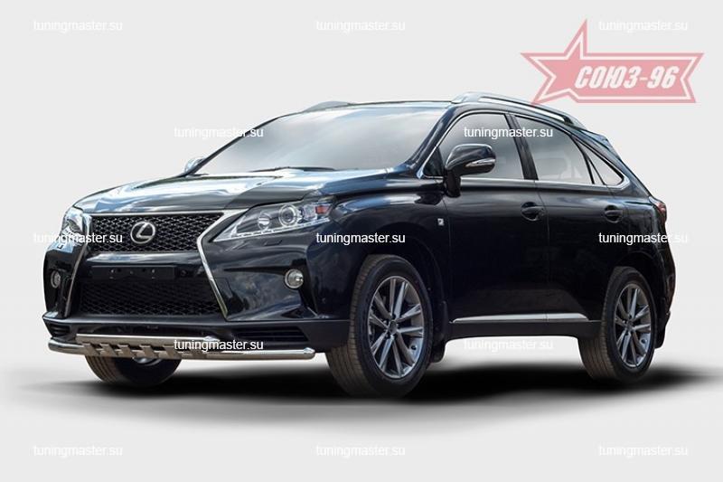 Защита бампера lexus rx