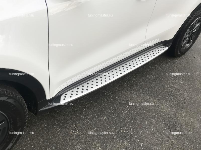 Боковые подножки для Kia Sportage 4 (OEM Style) Боковые подножки для Kia Sportage 4 (OEM Style)