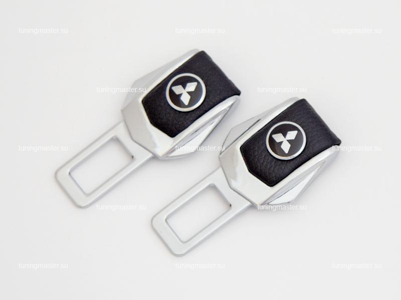 Заглушка ремня безопасности с логотипом Mitsubishi (Premium)