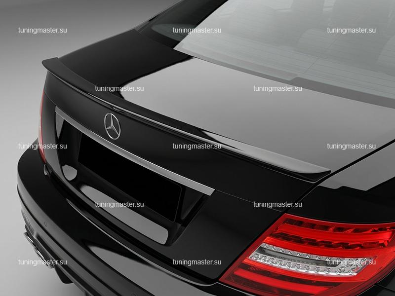 Спойлер на крышку багажника Mercedes Benz C-Class W204 Спойлер на крышку багажника Mercedes Benz C-Class W204