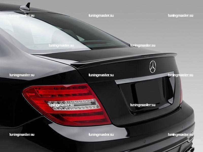 Спойлер на крышку багажника Mercedes Benz C-Class W204 Спойлер на крышку багажника Mercedes Benz C-Class W204