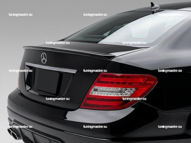 Спойлер на крышку багажника Mercedes Benz C-Class W204 Спойлер на крышку багажника Mercedes Benz C-Class W204