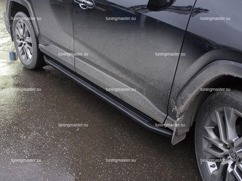 Пороги Toyota RAV4 XA50 (Premium Black) Пороги Toyota RAV4 XA50 (Premium Black)