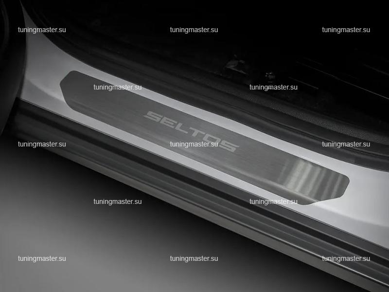 Накладки на пороги KIA Seltos (20-) NB.2816.3 Накладки на пороги KIA Seltos (20-)