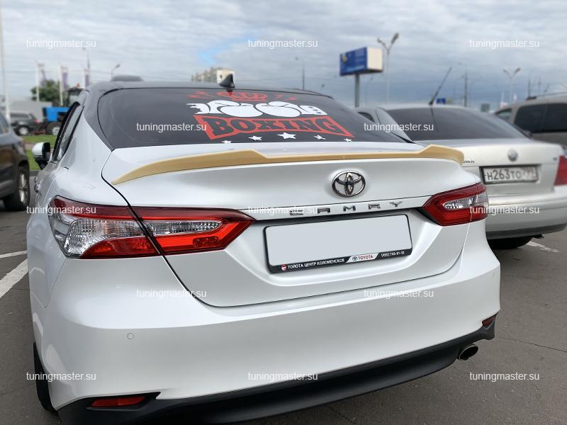 Спойлер на крышку багажника Toyota Camry XV70 TRD Спойлер на крышку багажника Toyota Camry XV70 TRD