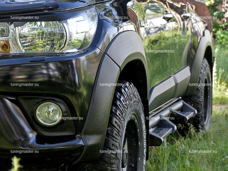 Расширители колесных арок Toyota Hilux (вынос 25 мм)