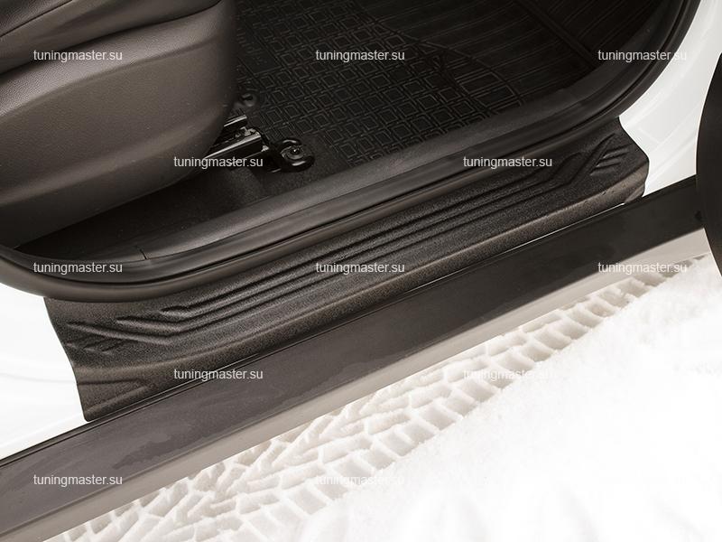 Накладки на пороги Hyundai Creta (пластик) Накладки на пороги Hyundai Creta (пластик)