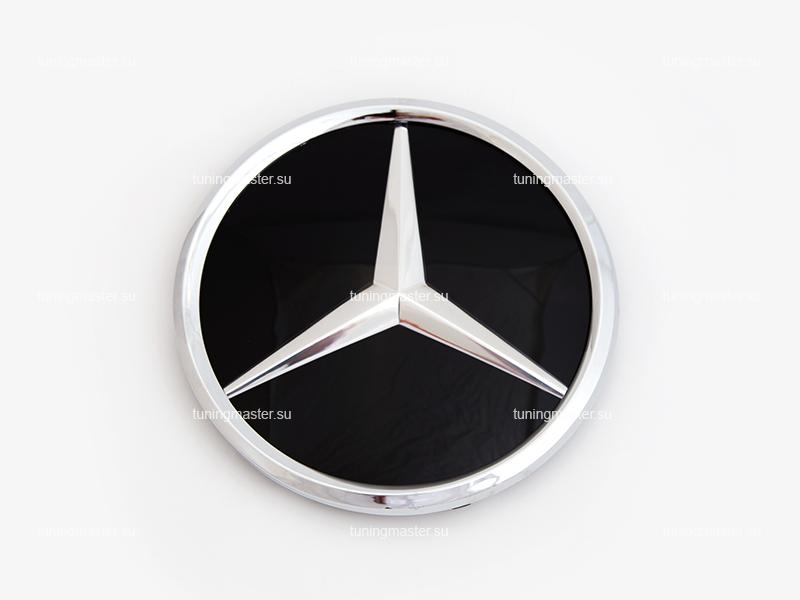 Эмблема стеклянная звезда в решетку радиатора Mercedes Benz