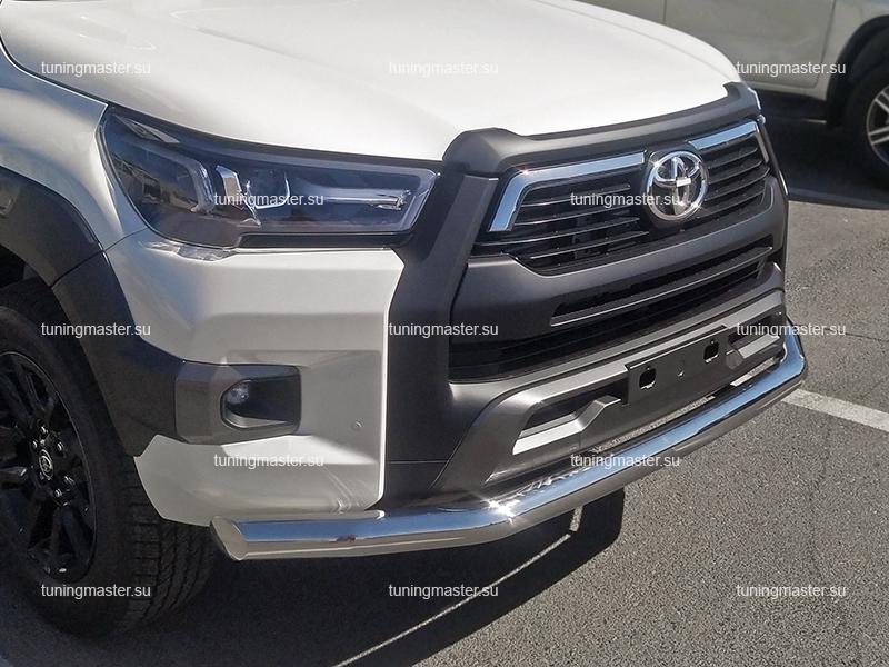 Защита переднего бампера Toyota Hilux Black Onyx труба Защита переднего бампера Toyota Hilux Black Onyx труба Ø76