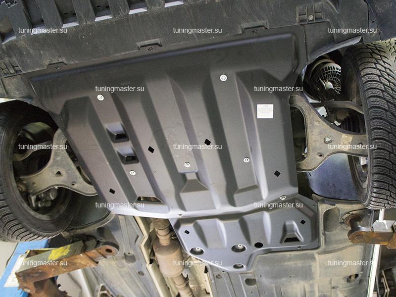 Композитная защита картера и КПП Mercedes Benz V-Class (полный привод) Композитная защита картера и КПП Mercedes Benz V-Class (полный привод)