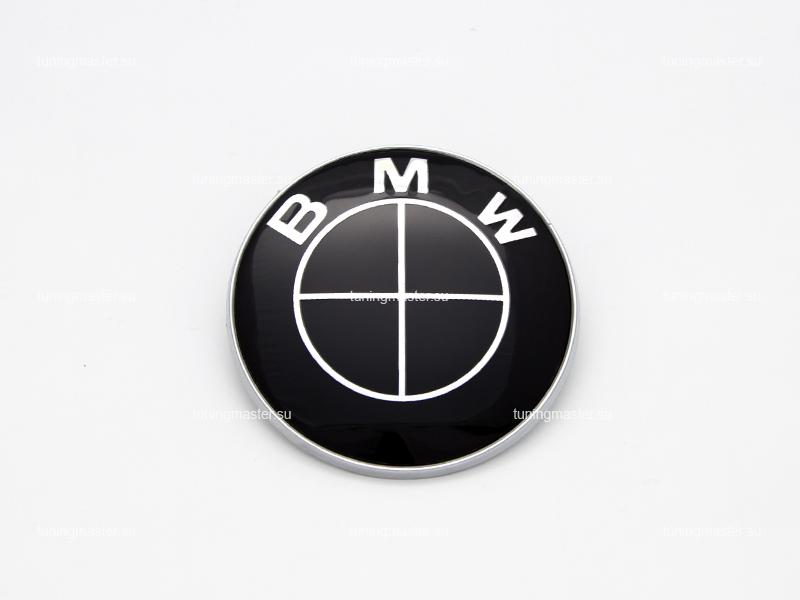 Эмблема BMW Black (82 мм) Эмблема BMW Black (82 мм)