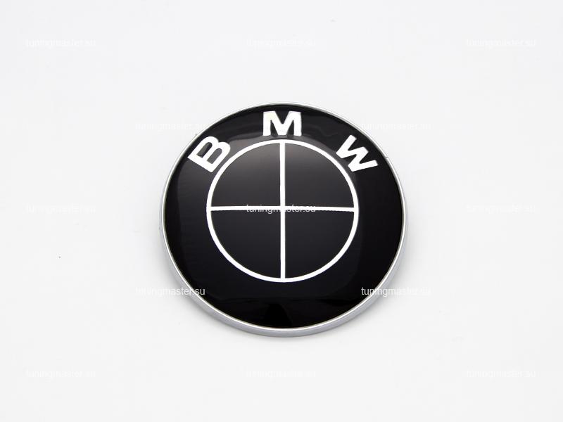 Эмблема BMW Black (82 мм)