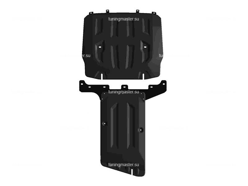 Композитная защита картера BMW X7 G07 (2 части) Композитная защита картера BMW X7 G07 (2 части)