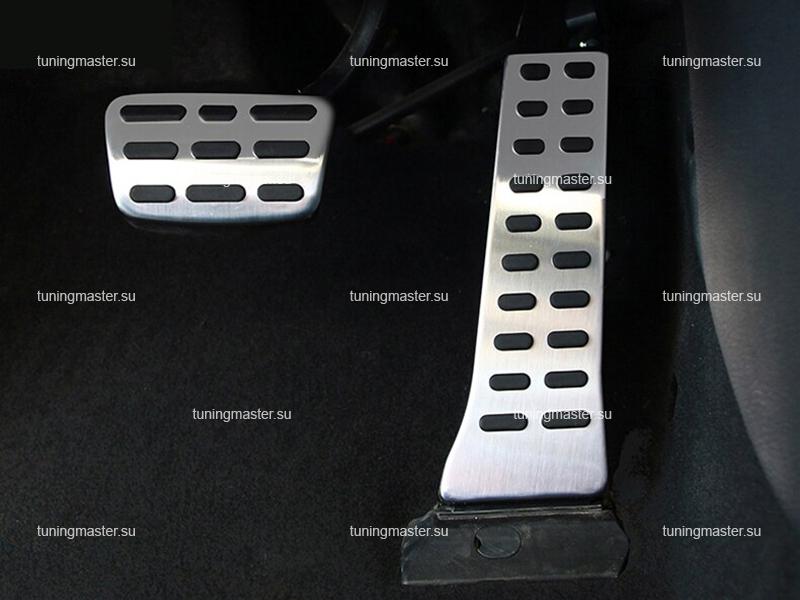 Накладки на педали без сверления для KIA Накладки на педали без сверления для KIA