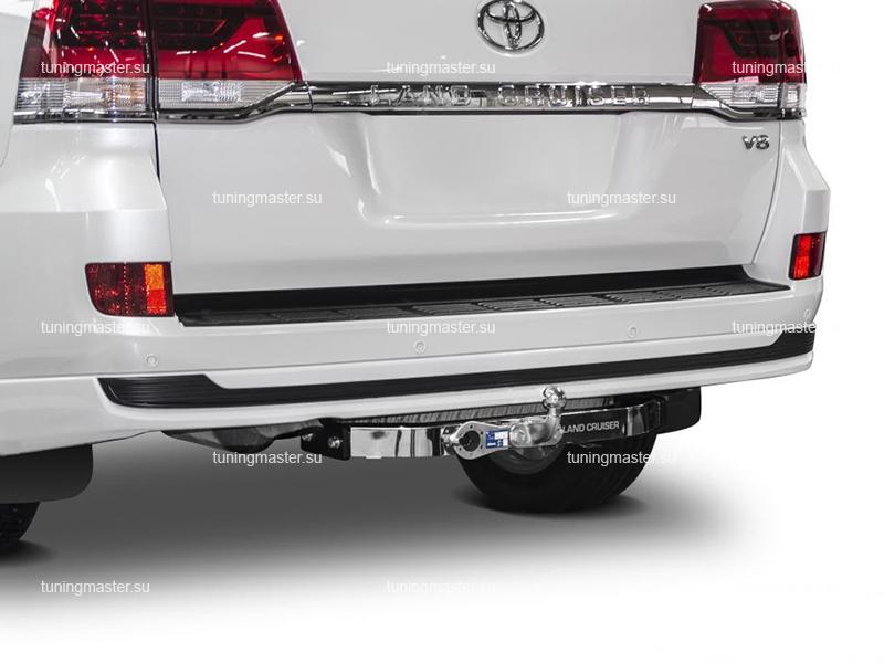 Фаркоп Toyota Land Cruiser 200 с хромированной накладкой (Executive) Фаркоп Toyota Land Cruiser 200 с хромированной накладкой (Executive)