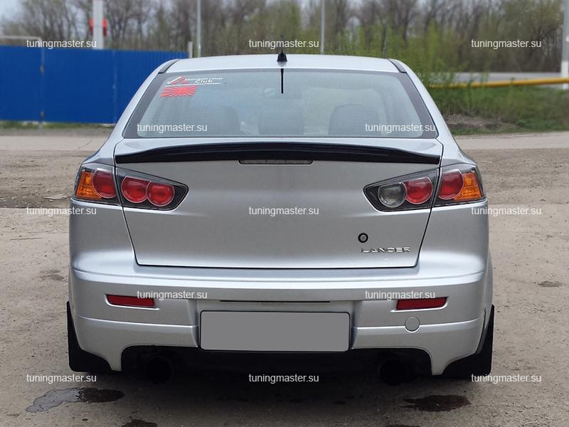 Спойлер на крышку багажника Mitsubishi Lancer 10 EX Спойлер на крышку багажника Mitsubishi Lancer 10 EX