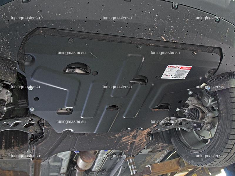 Защита картера и КПП для Geely Monjaro Защита картера и КПП для Geely Monjaro