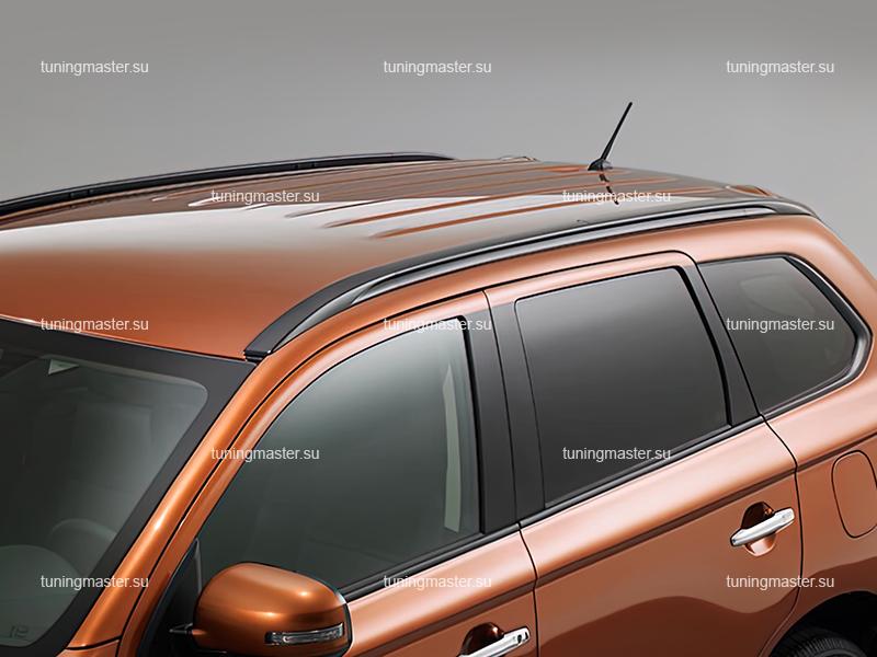 Рейлинги на крышу Mitsubishi Outlander 3 (Black) Рейлинги на крышу Mitsubishi Outlander 3 (Black)