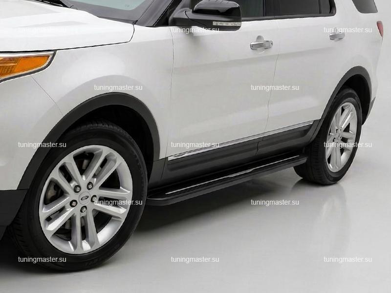Боковые подножки для Ford Explorer 5 (LB003) Боковые подножки для Ford Explorer 5 (LB003)