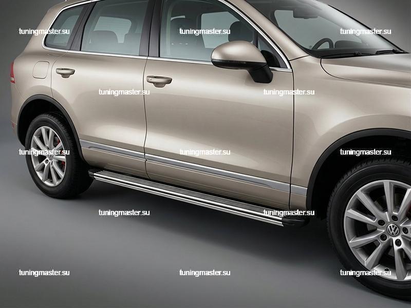 Боковые подножки для Volkswagen Touareg 2 (LB-013)