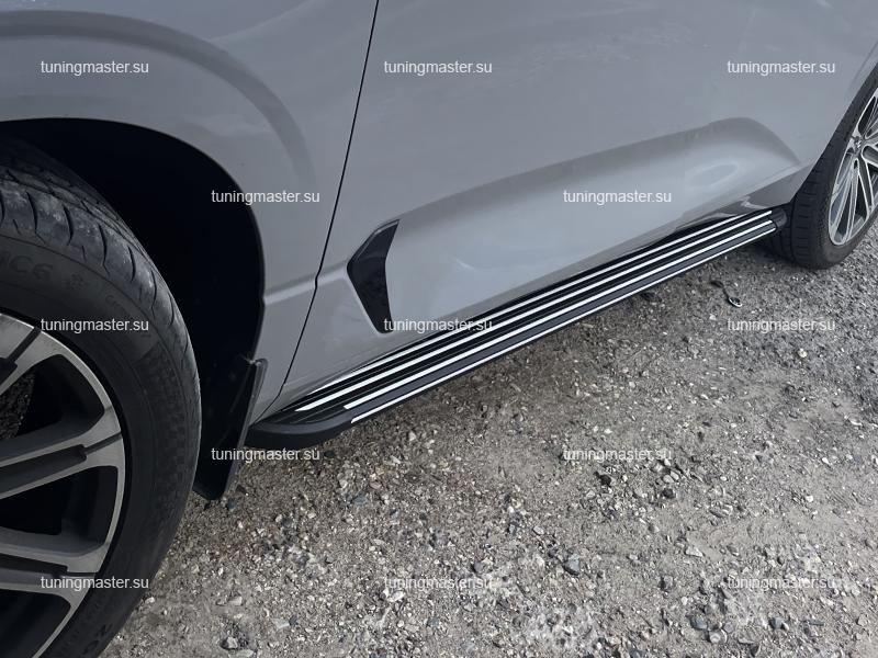 Пороги боковые для Changan UNI-K (LB007) Пороги боковые для Changan UNI-K (LB007)