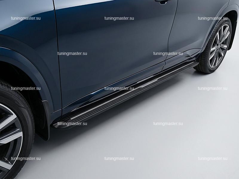 Пороги боковые для Geely Monjaro (LB003) Пороги боковые для Geely Monjaro (LB003)