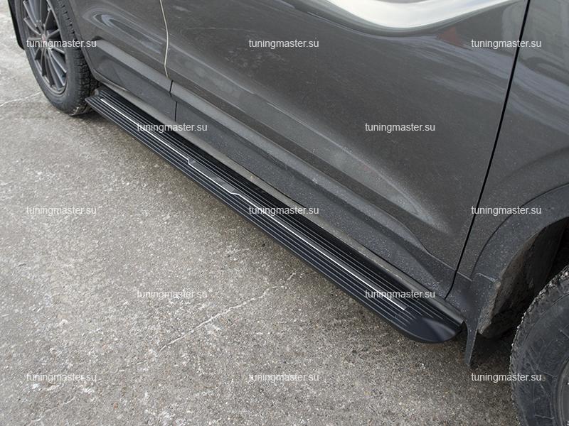 Пороги боковые для Geely Coolray (LB003) Пороги боковые для Geely Coolray (LB003)