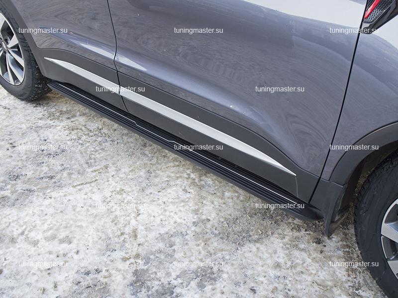 Боковые подножки для Chery Tiggo 8 Pro (LB003) Боковые подножки для Chery Tiggo 8 Pro (LB003)