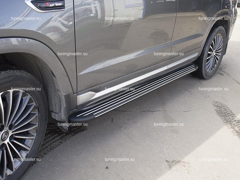 Боковые подножки для Changan CS95PLUS (LB007) Боковые подножки для Changan CS95PLUS (LB007)