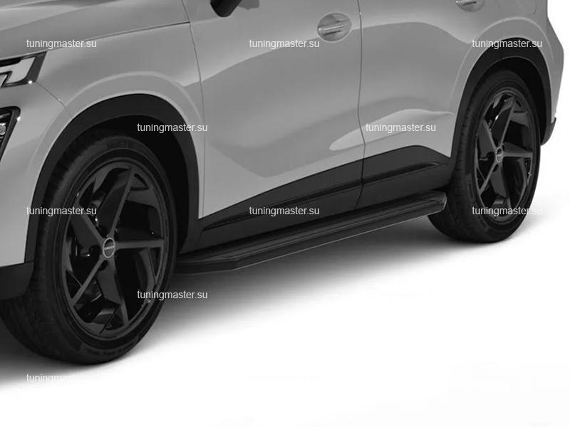 Пороги боковые для Omoda C5 (Premium Black) Пороги боковые для Omoda C5 (Premium Black)