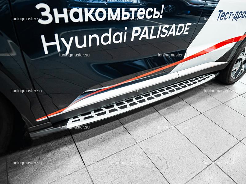 Боковые подножки Hyundai Palisade (Original Style) Боковые подножки Hyundai Palisade (Original Style)