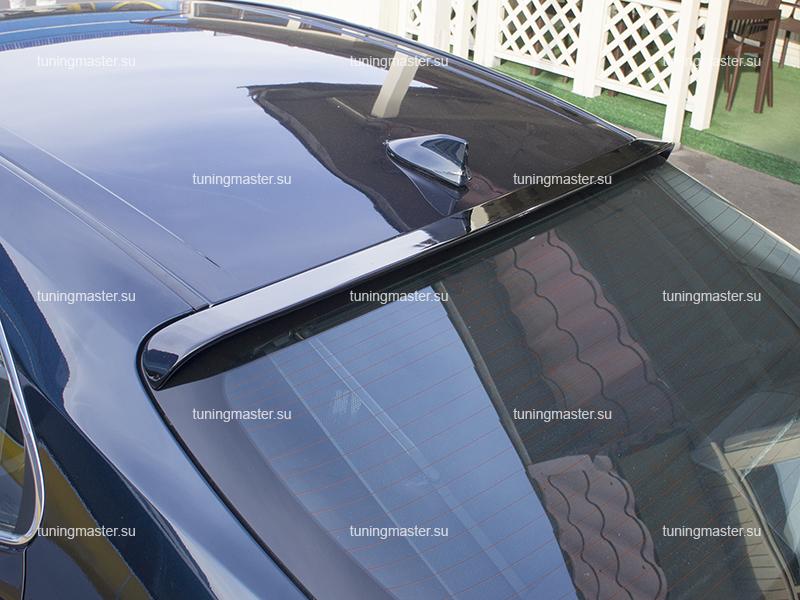 Козырек на заднее стекло Toyota Camry XV70 (черный глянец) Козырек на заднее стекло Toyota Camry XV70 (черный глянец)