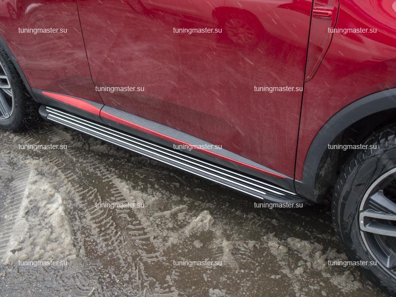 Боковые подножки для Changan UNI-S (LB007) Боковые подножки для Changan UNI-S (LB007)