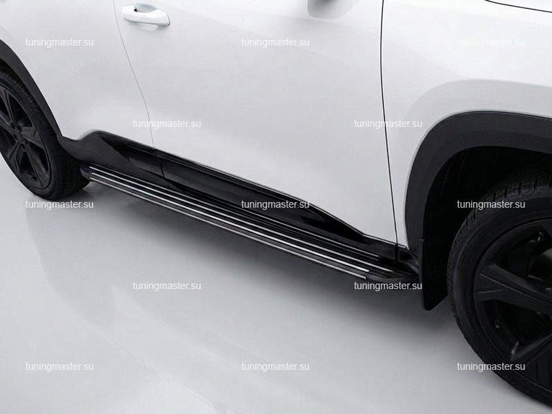 Боковые подножки для Geely Cityray (LB007) Боковые подножки для Geely Cityray (LB007)