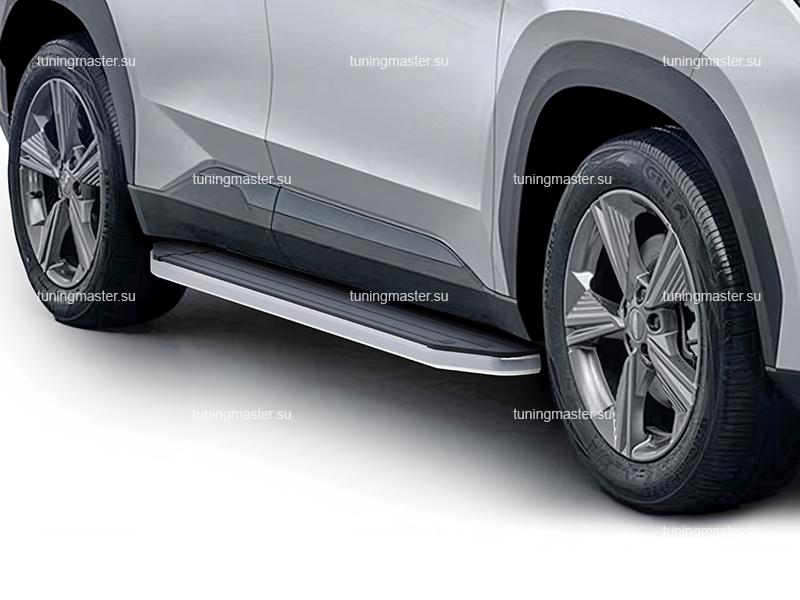 Пороги боковые для Geely Atlas 2 (Premium) Пороги боковые для Geely Atlas 2 (Premium)