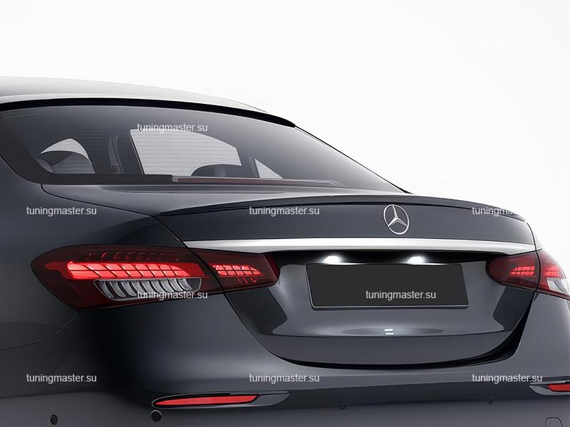 Спойлер на крышку багажника Mercedes Benz E-Class W213_1 Спойлер на крышку багажника Mercedes Benz E-Class W213 AMG