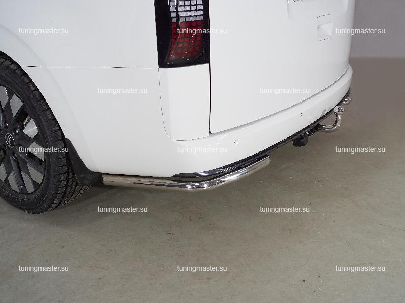 Защита заднего бампера Hyundai Staria углы Ø42 Защита заднего бампера Hyundai Staria углы Ø42