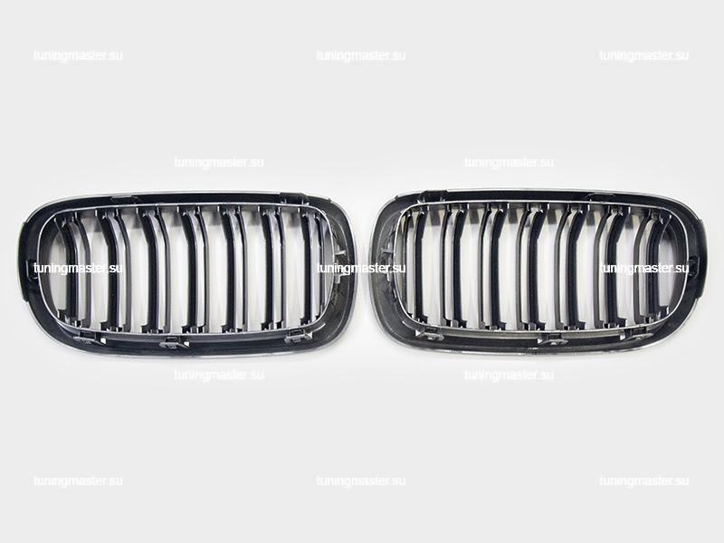 Решетка радиатора для BMW X5 (F15) черная глянец Решетка радиатора для BMW X5 (F15) черная глянец